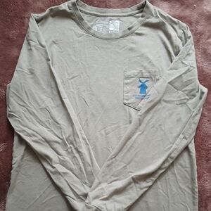 Long Sleeve Light Gray Shirt